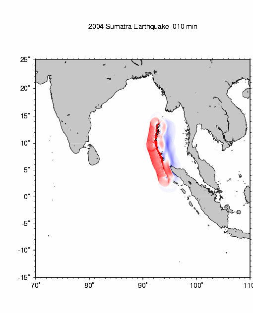 Animation of Tsunami